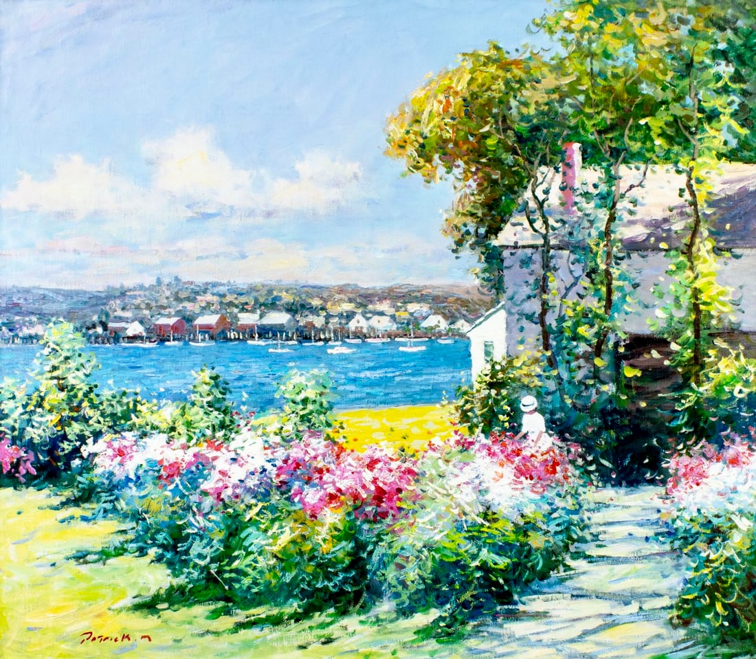 M Patrick (Europe,20C) oil painting (1 of 13)