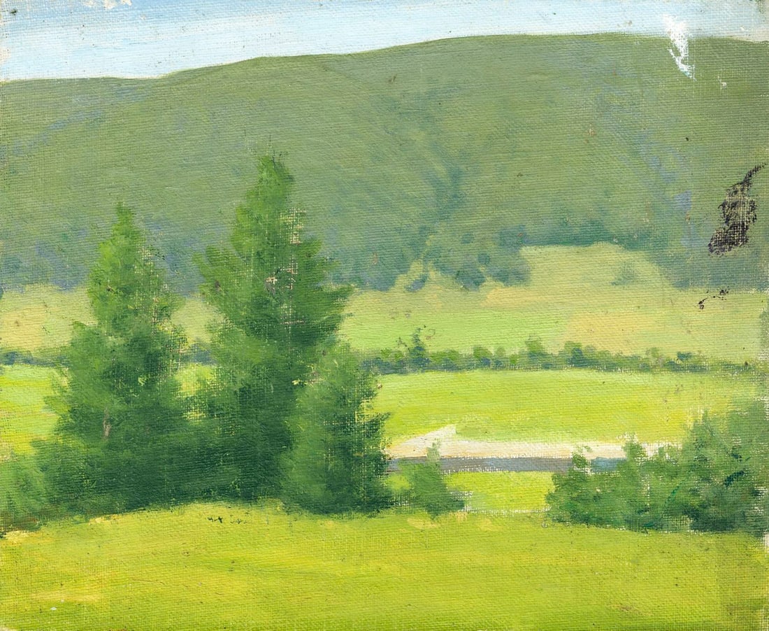 Helen DuMond (NY,CA,OR,1872-1968) oil painting (1 of 11)