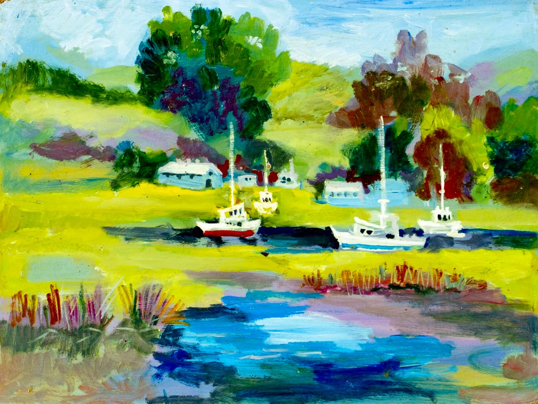 John Reilly (NY,NJ,1942-2021) oil painting (1 of 11)