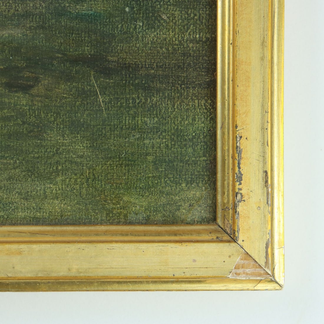 Antique early 20C German oil painting - 9