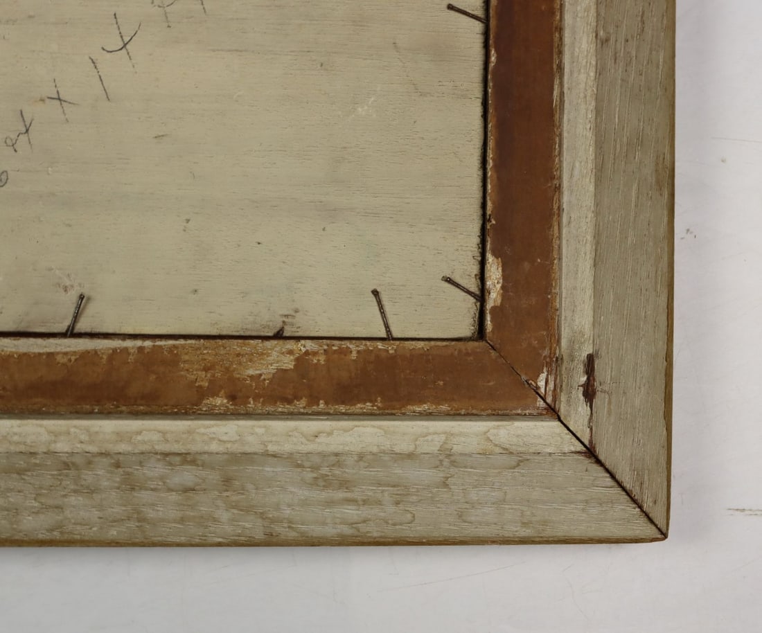 P Tenton (US,early 20C) oil painting antique - 11
