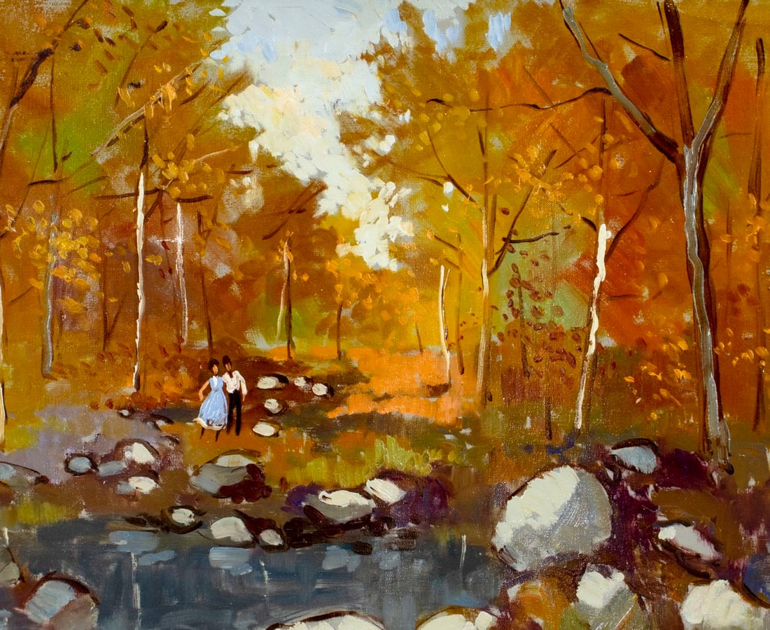 Maurice Lemaitre (France,1929-2018) oil painting - 5