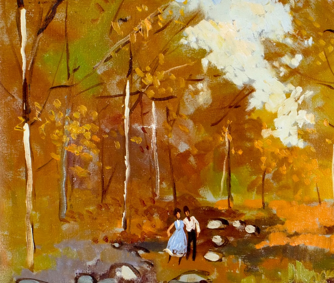 Maurice Lemaitre (France,1929-2018) oil painting - 6