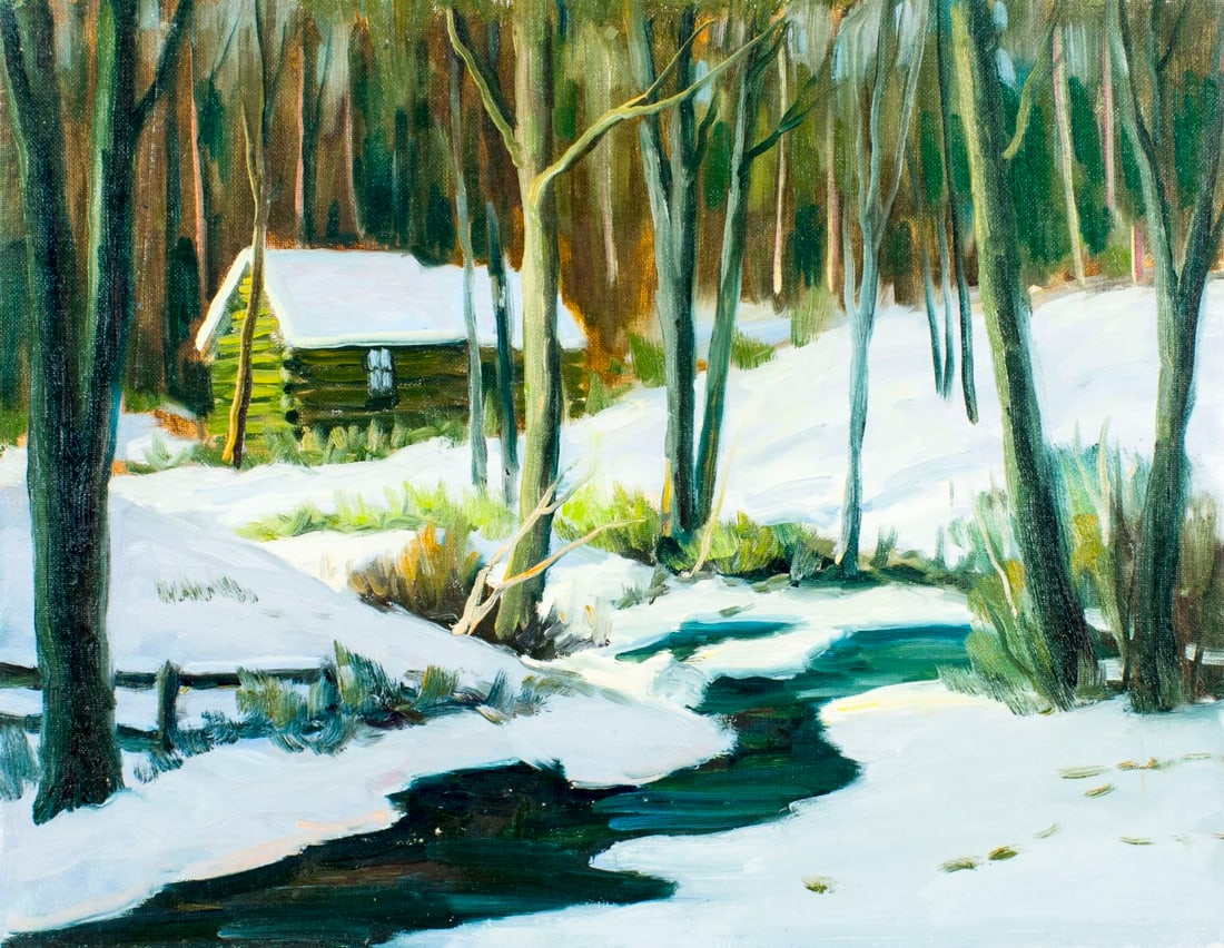 George Holloway (NJ,20C) oil painting (1 of 11)