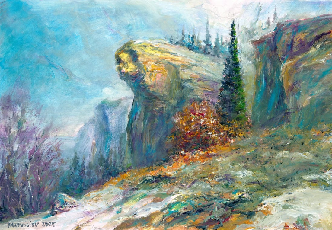 Andriy Matveiev (Ukraine,b 1988) oil painting (1 of 12)