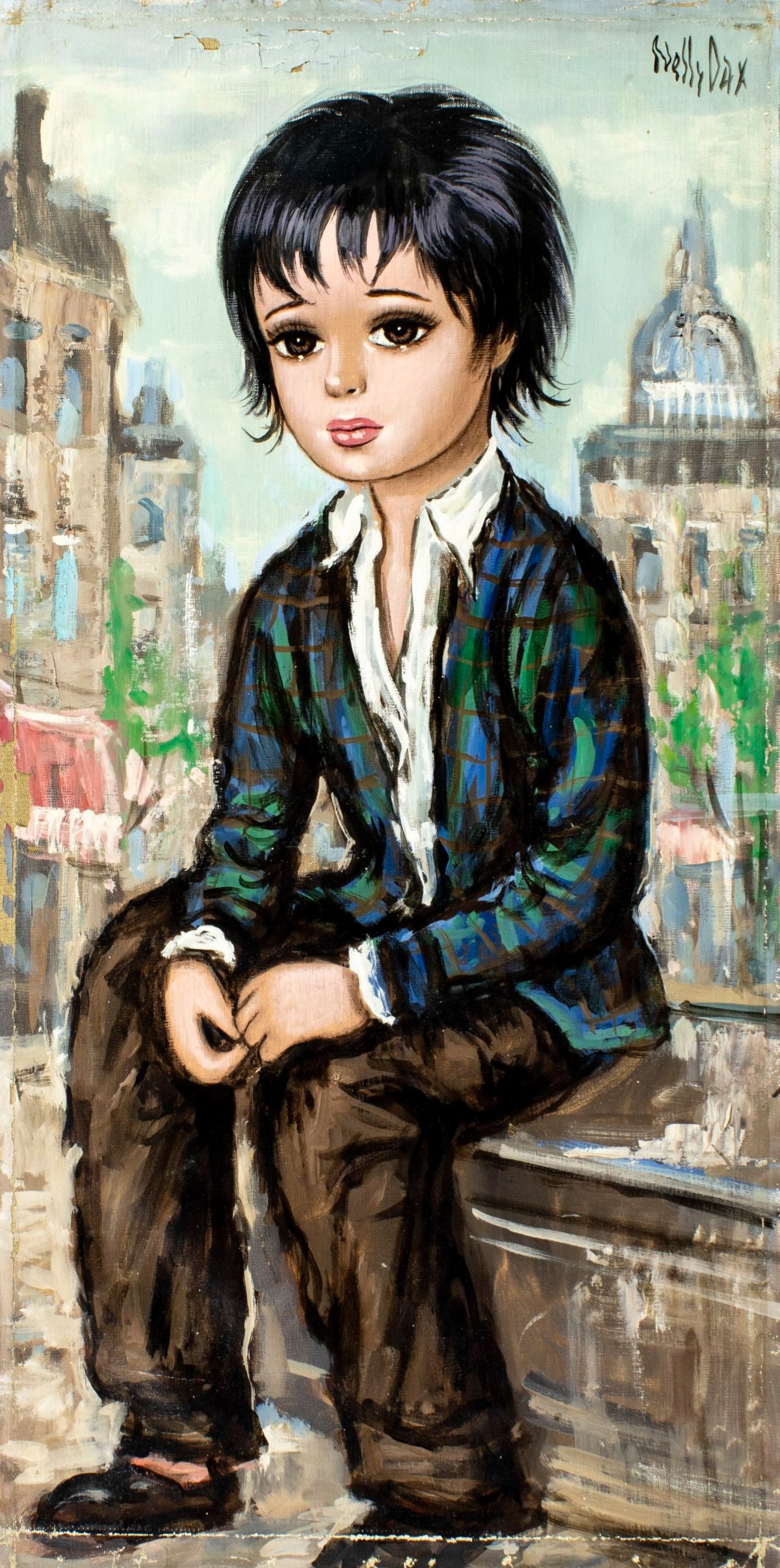 Nelly Dax (France,US,1928-?) oil painting (1 of 13)