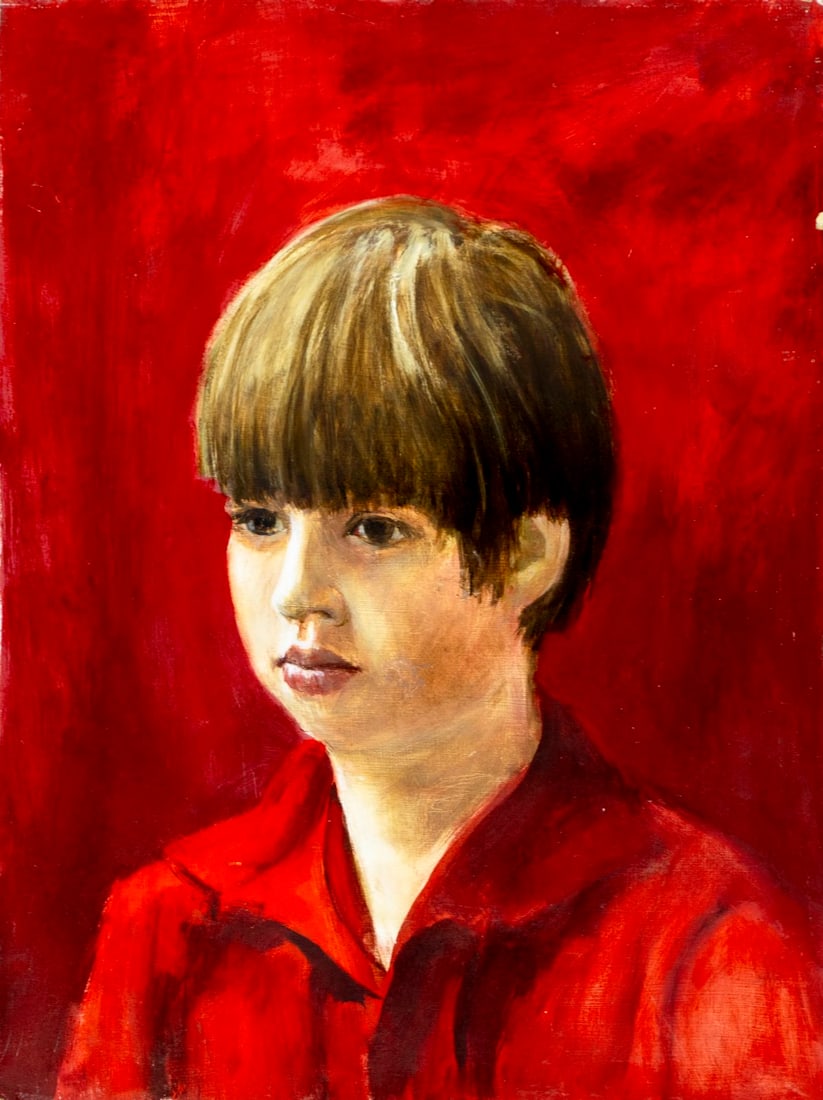 Robert Angeloch (NY,1922-2011) oil painting (1 of 12)