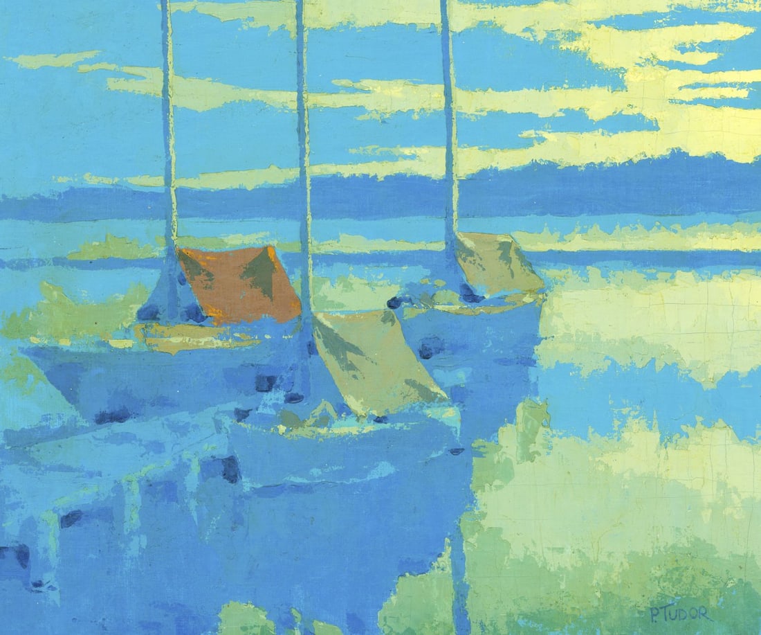 Paul Tudor (20C) oil painting (1 of 13)