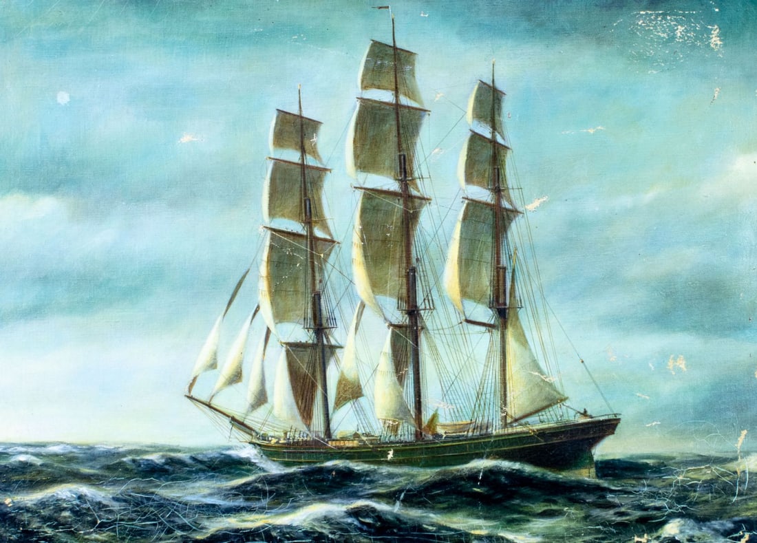 John W Schmidt (MA,20/21C) oil painting (1 of 12)