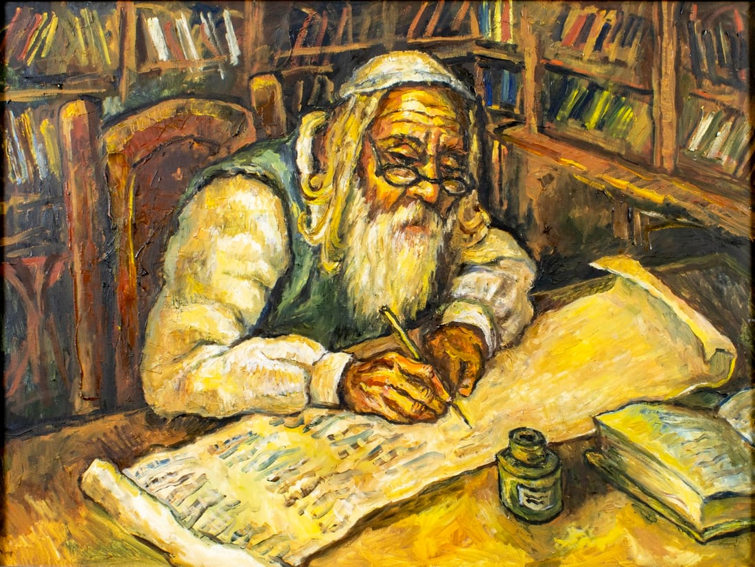 Misha Levin (Russia,b 1986) oil painting (1 of 12)