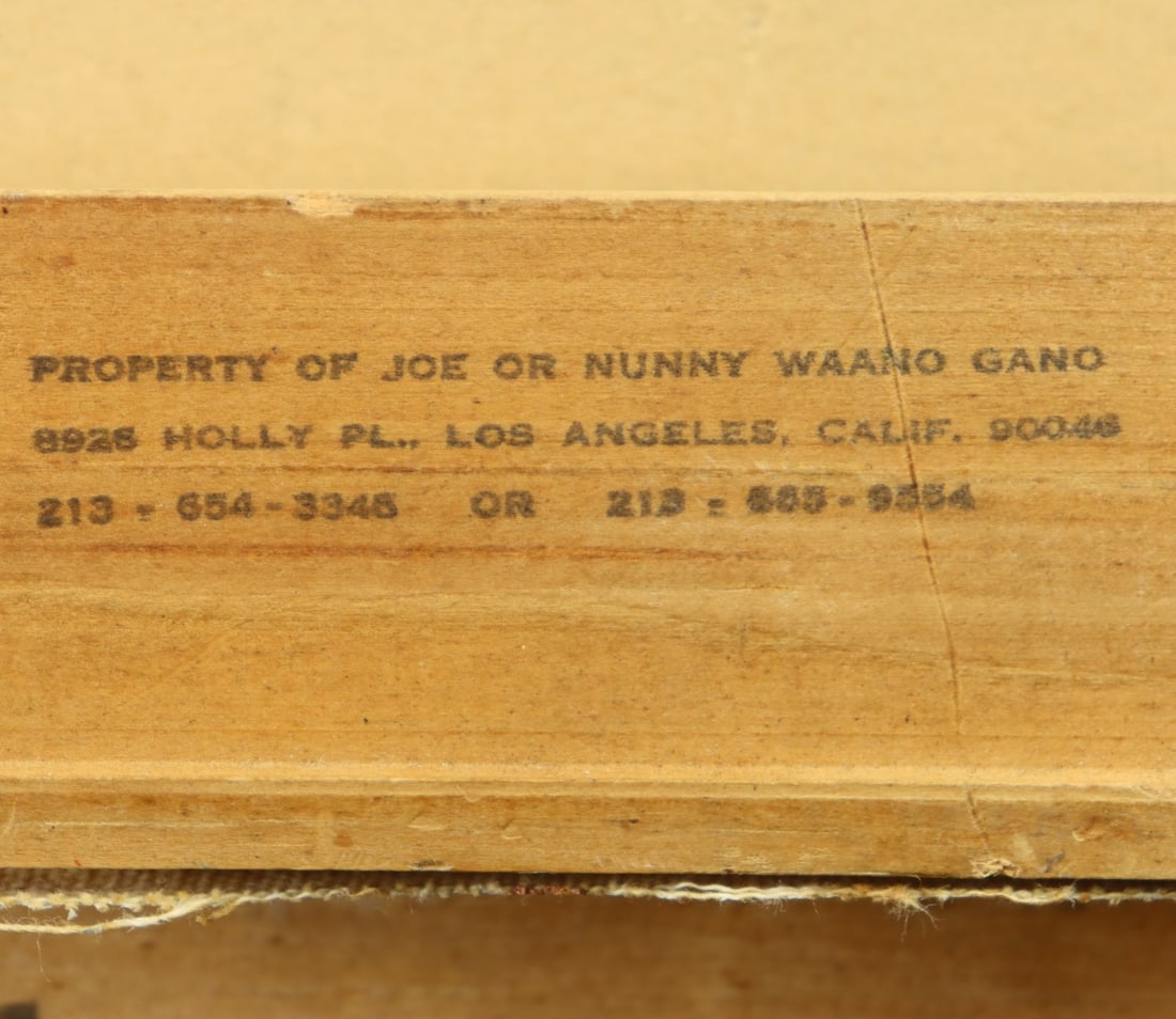 Joe Waano Gano (CA,1906-1982) oil painting - 15