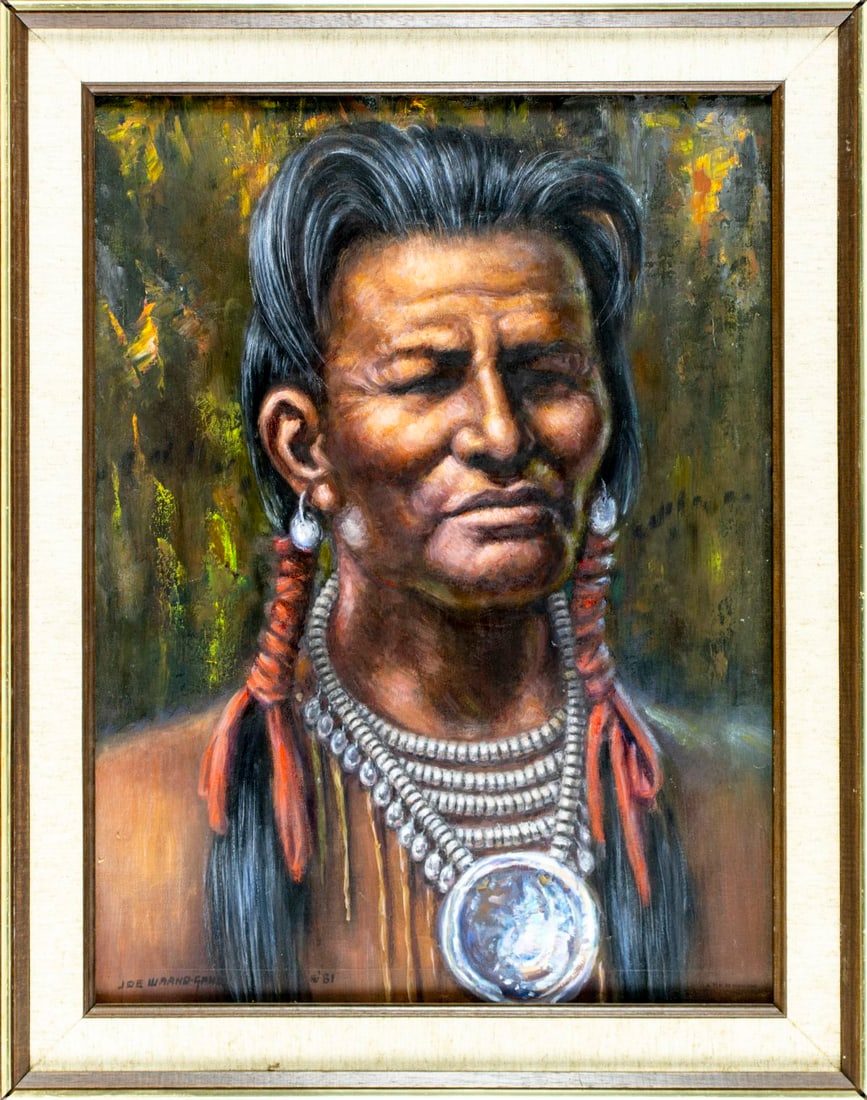 Joe Waano Gano (CA,1906-1982) oil painting - 3