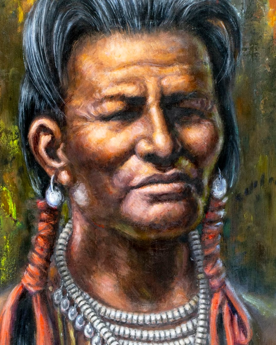 Joe Waano Gano (CA,1906-1982) oil painting - 5