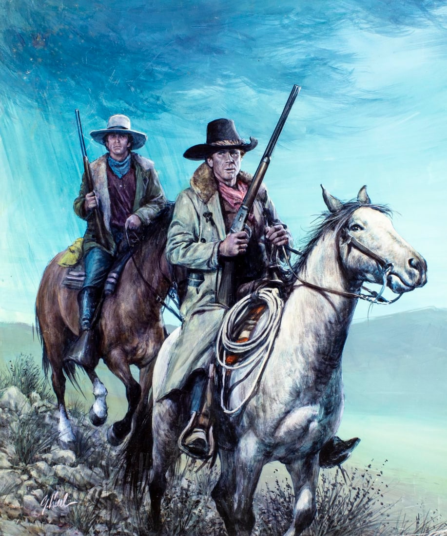 Guy Deel (CA,1933-2005) oil painting (1 of 16)