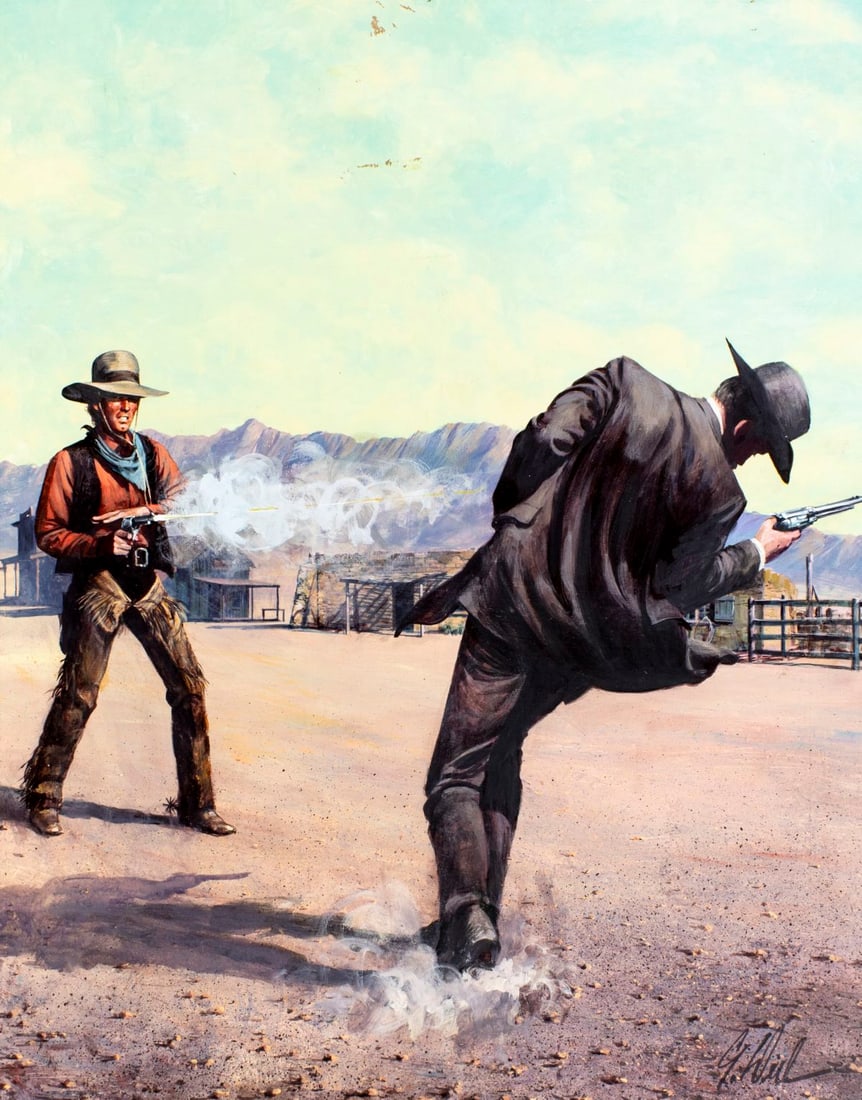 Guy Deel (CA,1933-2005) oil painting (1 of 14)