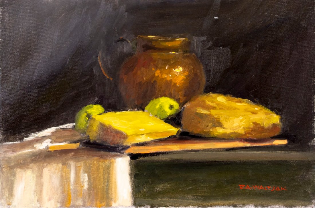 Robert Waltsak (NJ,b 1944) oil painting (1 of 14)