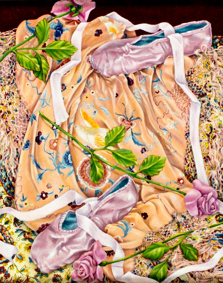 Paule Cecile (NY,20C) oil painting (1 of 12)