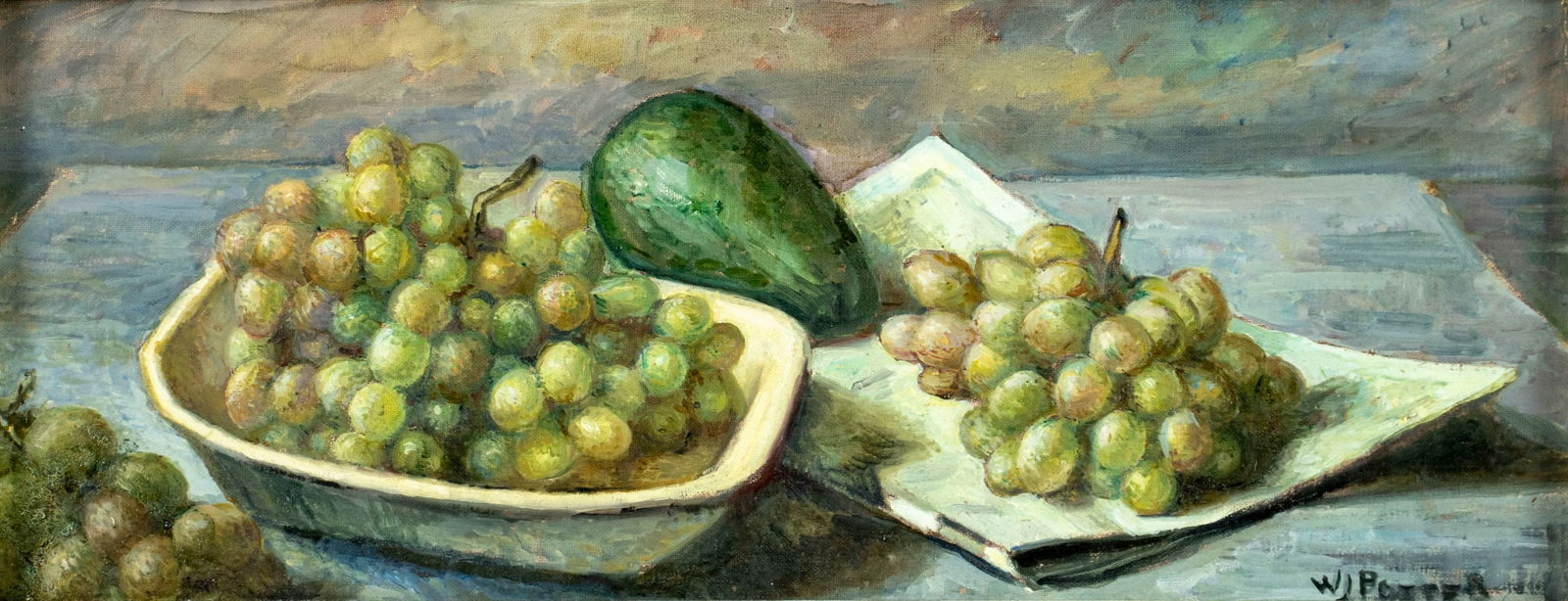 William Potter (CT,PA,1883-1964) oil painting (1 of 14)