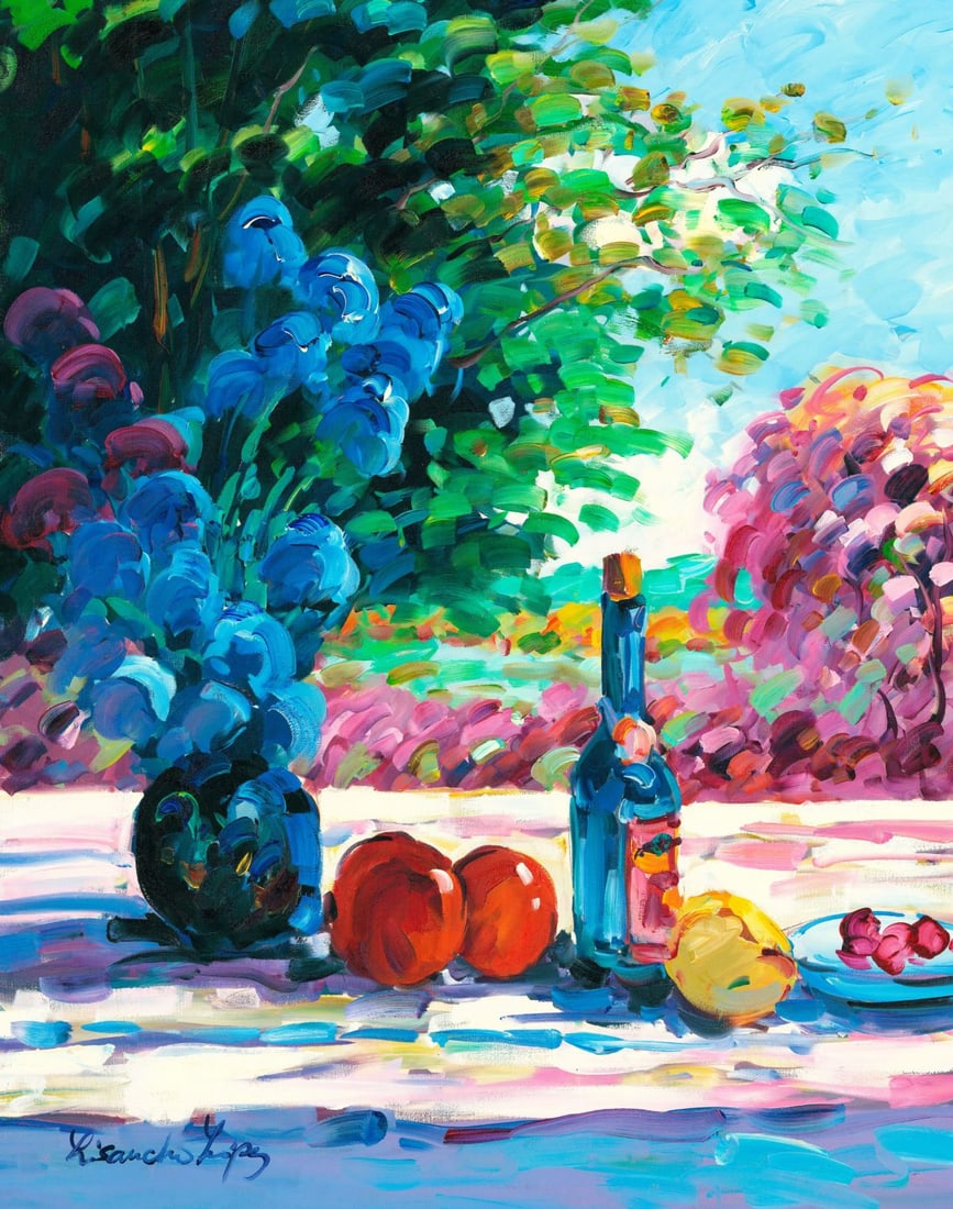 Lisandro Baylon (Argentina,US,1951-?) oil painting (1 of 11)