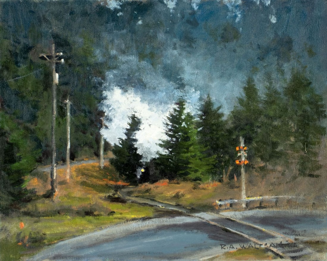 Robert Waltsak (NJ,b 1944) oil painting (1 of 12)