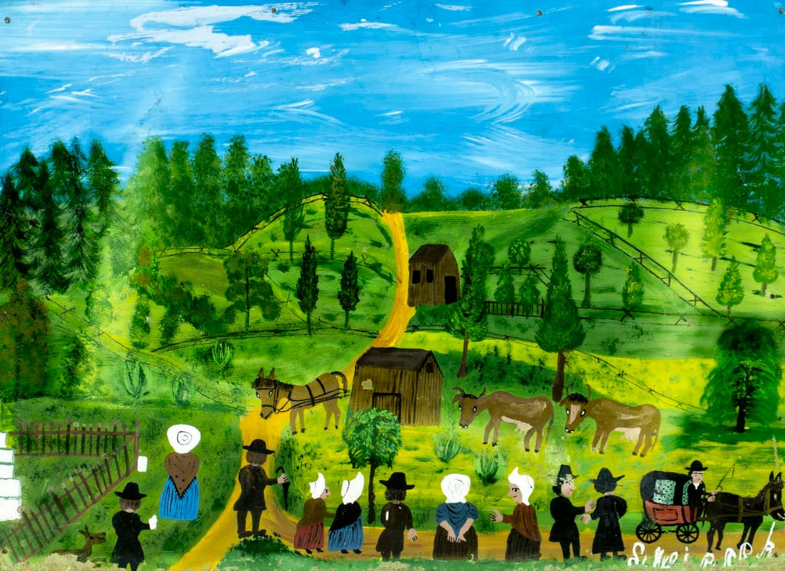 Ludwig Wiecek (Poland,1911-1990) oil painting (1 of 13)