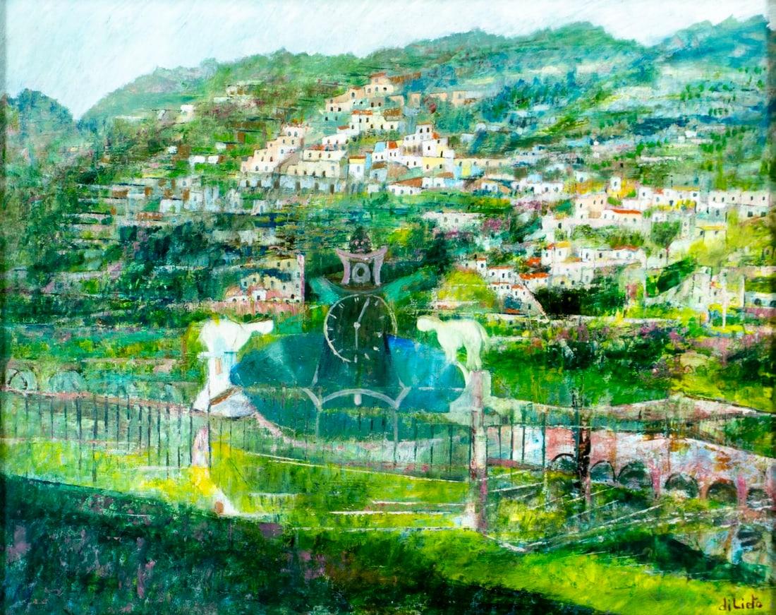 Giuseppe Di Lieto (Italy,1926-2004) oil painting (1 of 14)