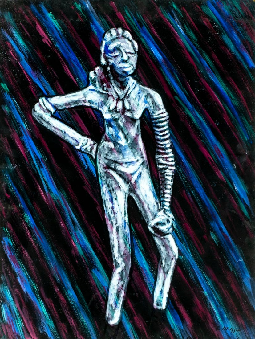 Evelyn Metzger (NY,Brazil,1911-2007) oil painting (1 of 12)