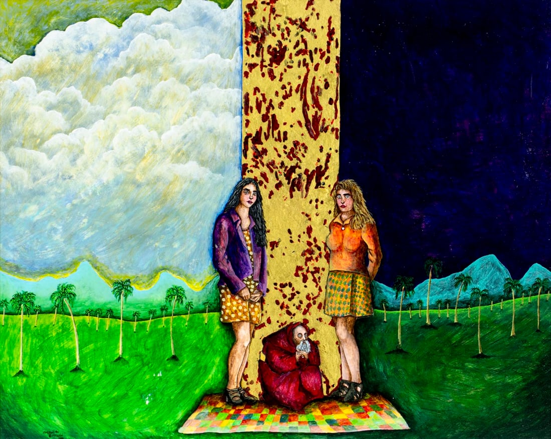 Alejandro Mazon (Cuba,NY,b 1962) oil painting (1 of 13)