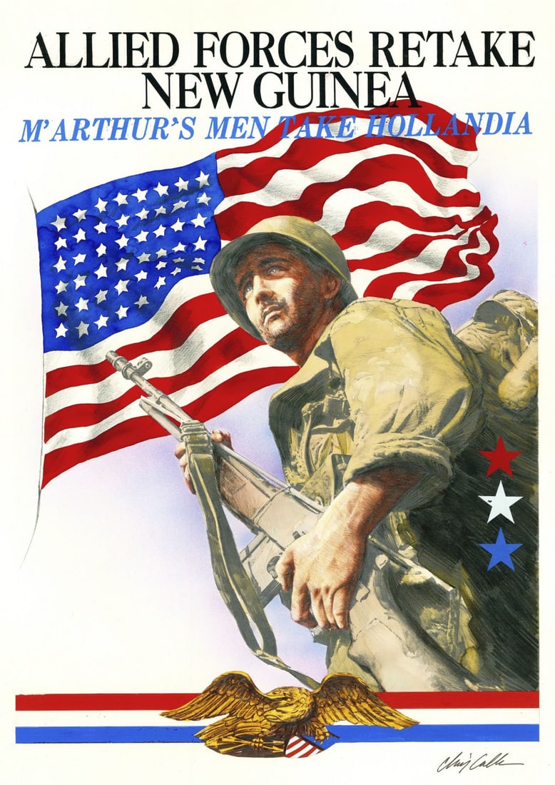 Chris Calle (CT,b 1961) mixed media painting (1 of 13)