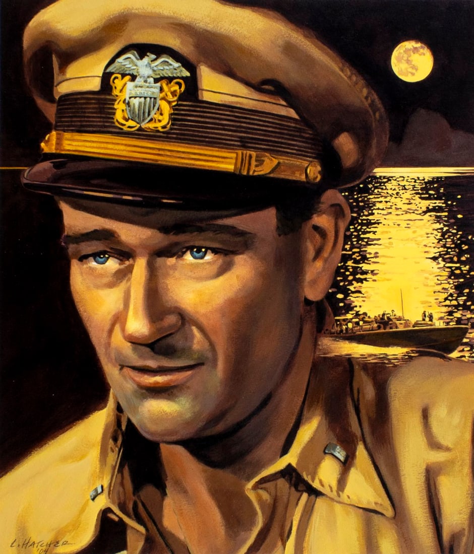 Lois Hatcher (US,1946-?) gouache painting (1 of 13)