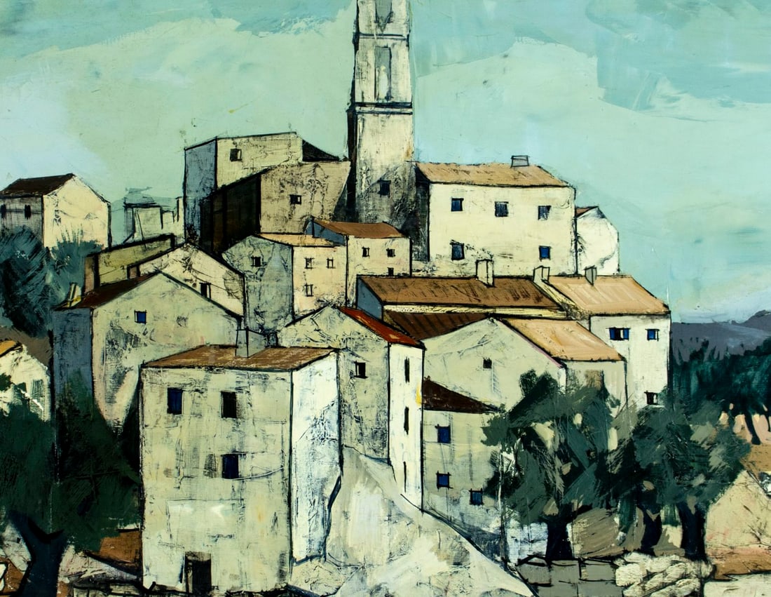 Charles Levier (French,NY,CA,1920-2003) oil painting - 5
