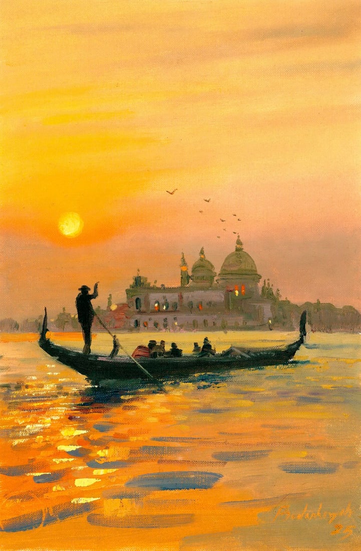 Volodymyr Budenkevych (Ukraine,20/21C) oil painting (1 of 12)