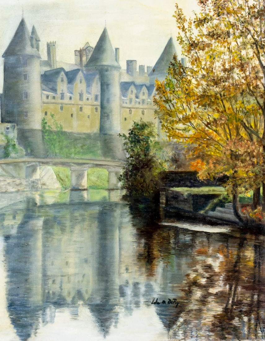 Ida DePoy (US,20C) oil painting (1 of 12)