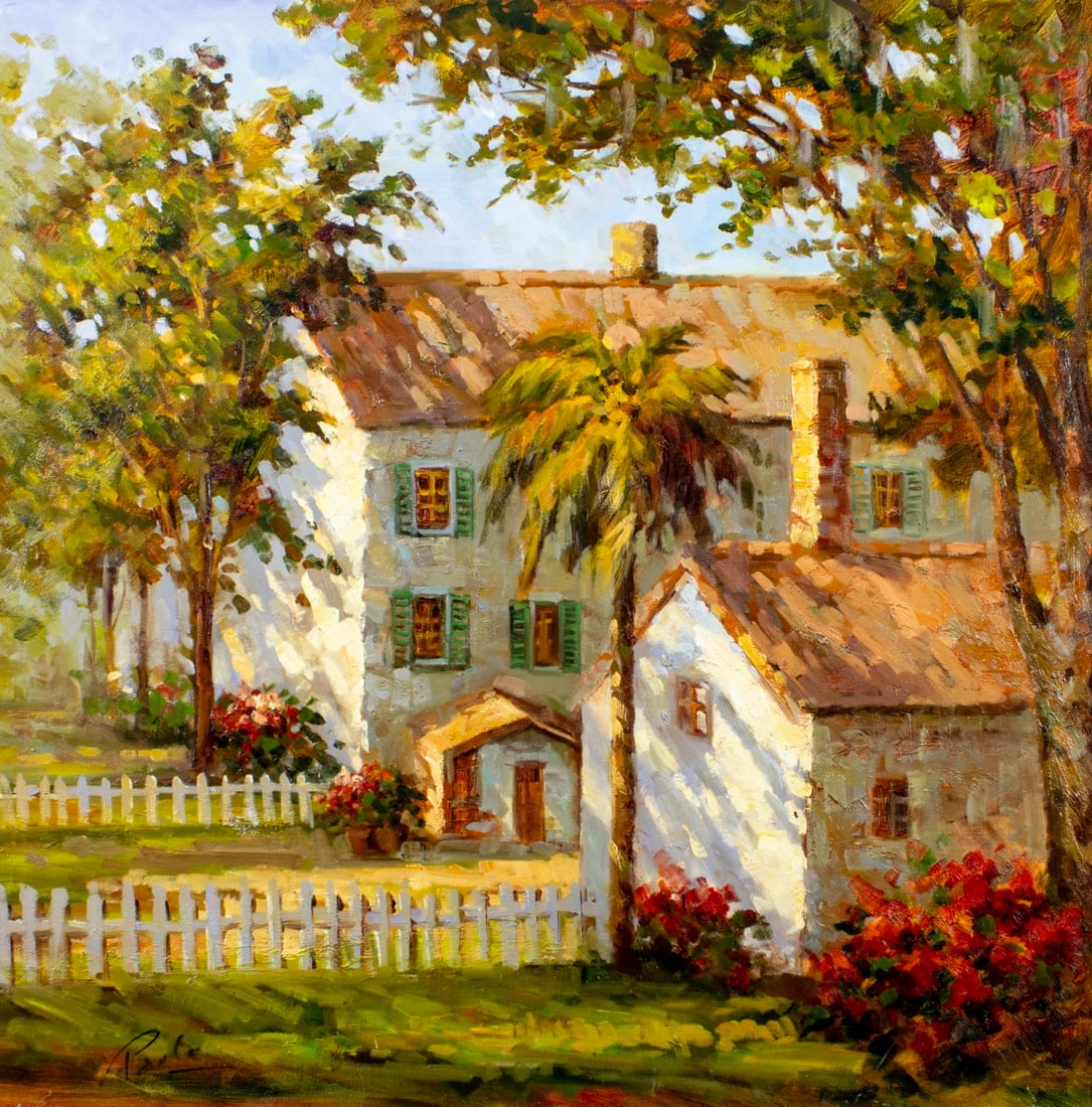 Paolo (US,20C) oil painting (1 of 12)