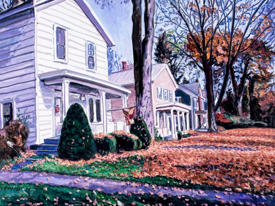 Evelyn Metzger (NY,Brazil,1911-2007) oil painting (1 of 13)