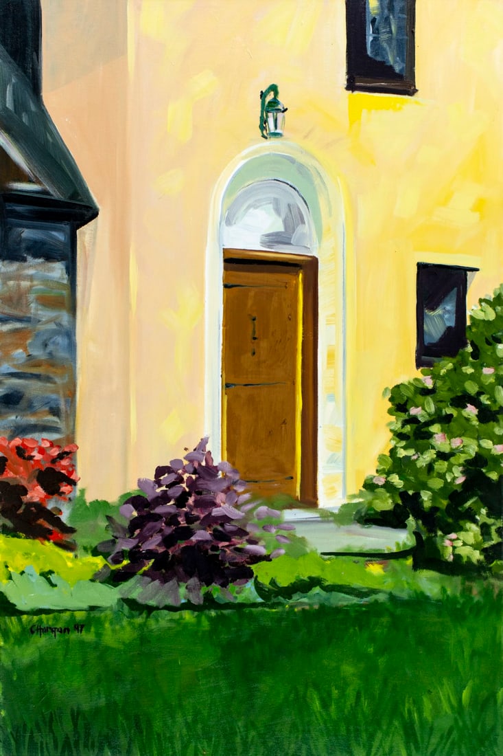 Carol Horgan Lesher (PA,b 1962) oil painting (1 of 12)