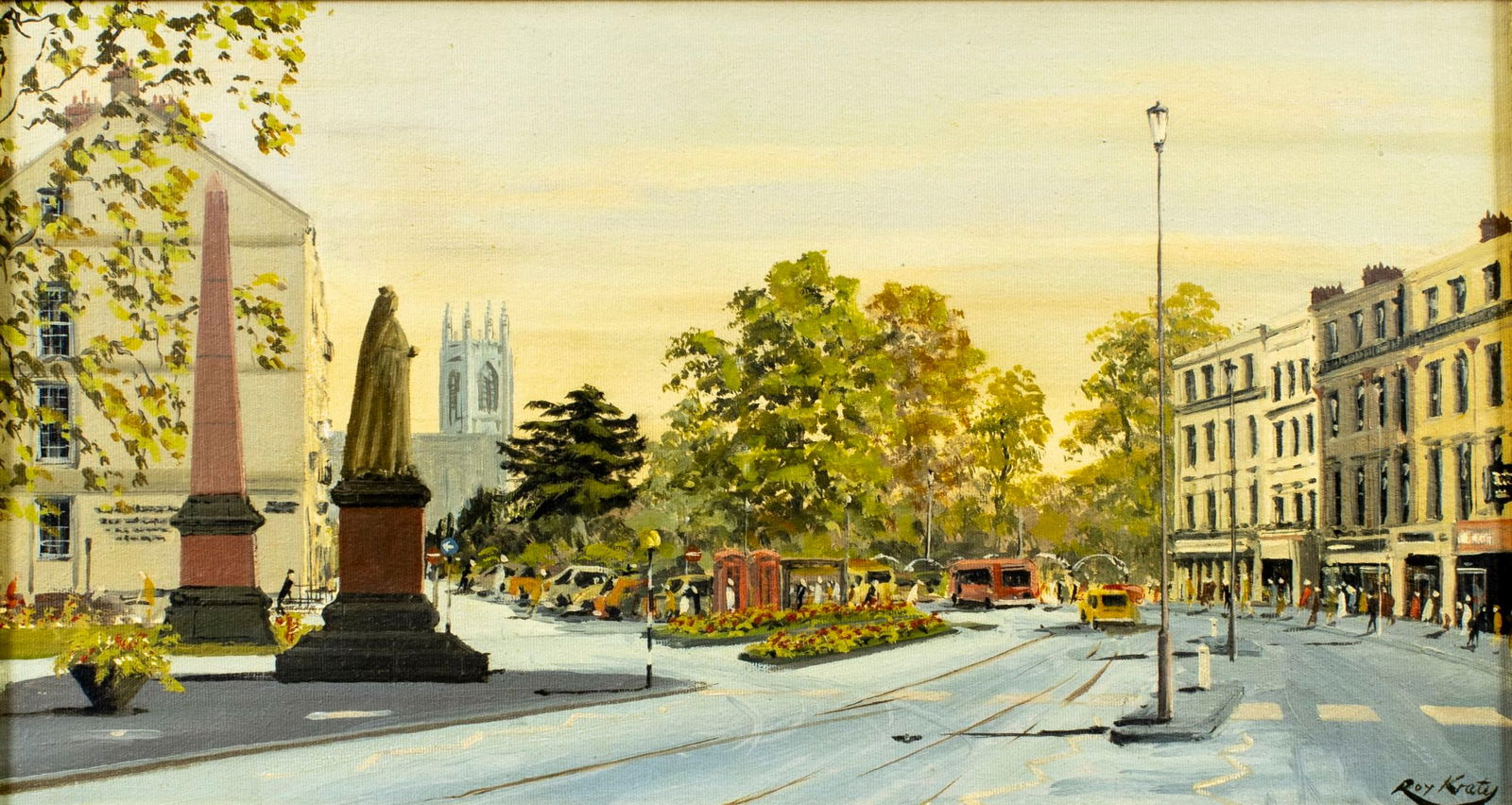 Roy Alexander Kraty (UK,1909-2002) oil painting (1 of 12)