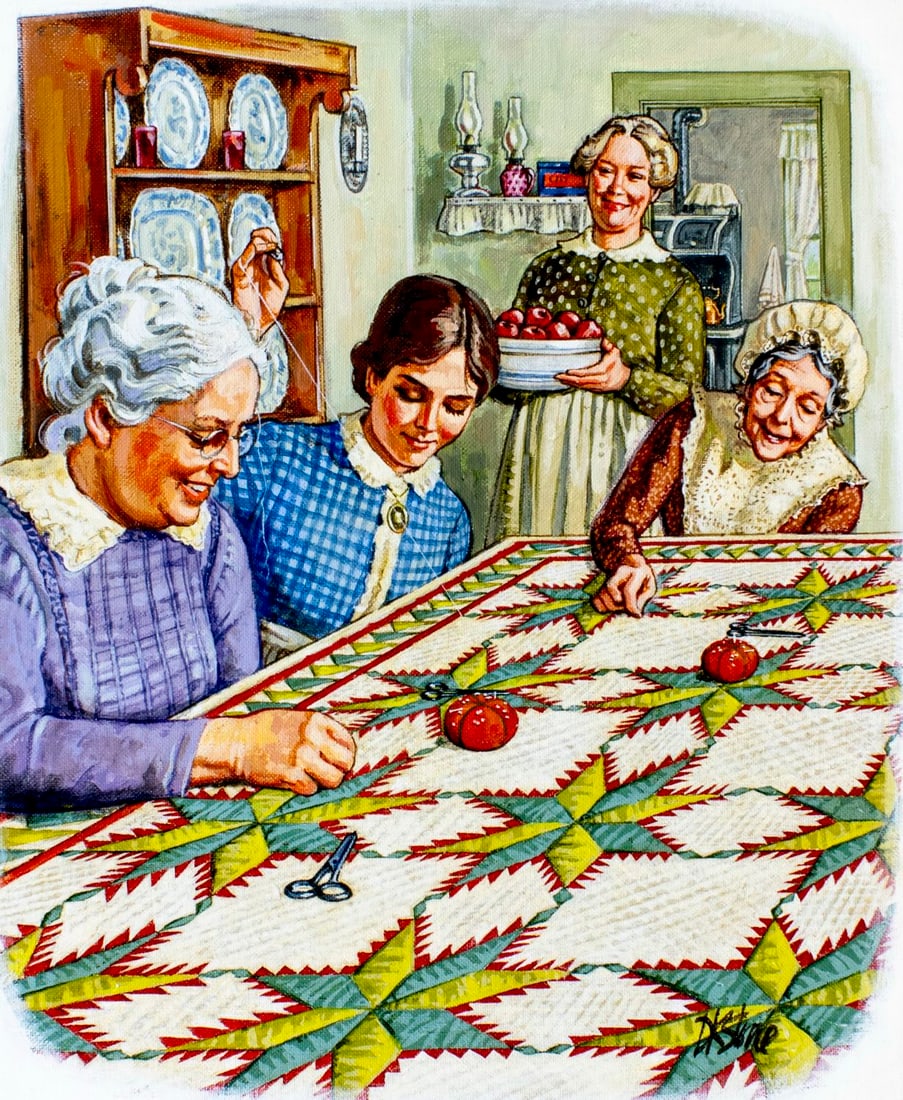 David Stone (OR,1922-2001) oil painting (1 of 13)