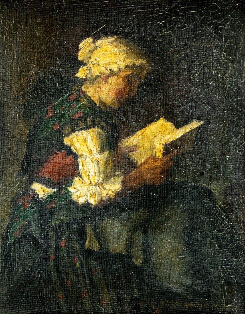 Karoly Krusnyak (Hungary,1889-1960) oil painting (1 of 13)