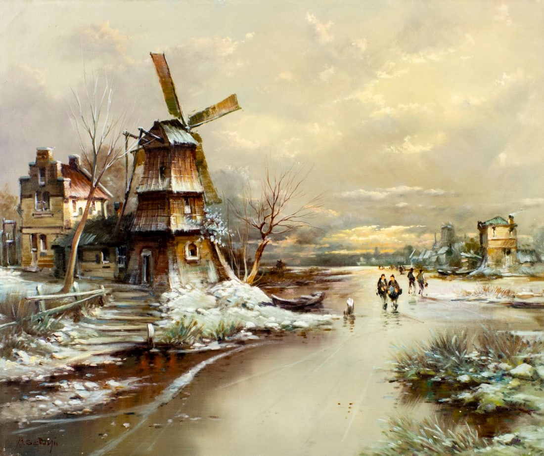 Scalvini (Europe,20C) oil painting (1 of 13)