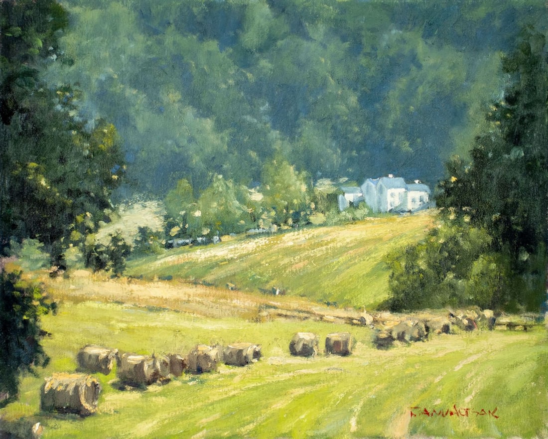 Robert Waltsak (NJ,b 1944) oil painting (1 of 12)