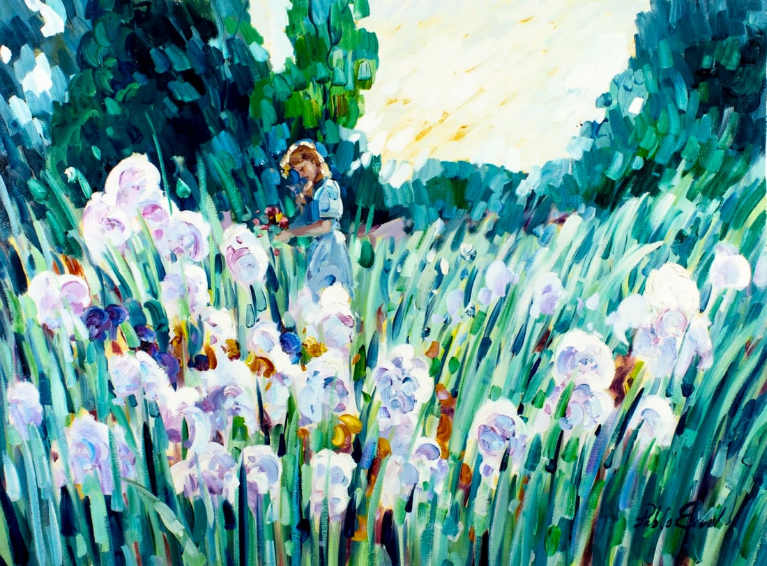 Pablo Escuel (Argentina,b 1951) oil painting (1 of 13)