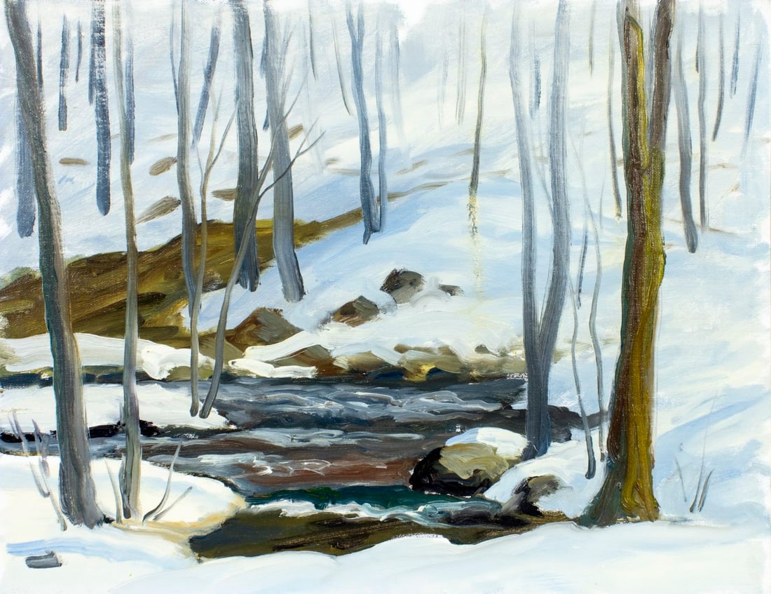 George Holloway (NJ,20C) oil painting (1 of 11)