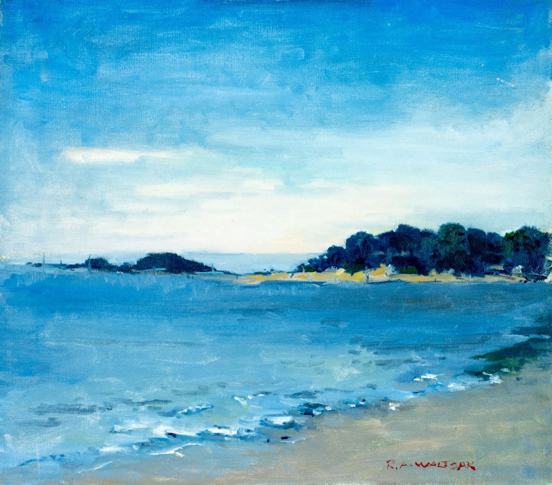 Robert Waltsak (NJ,b 1944) oil painting (1 of 12)