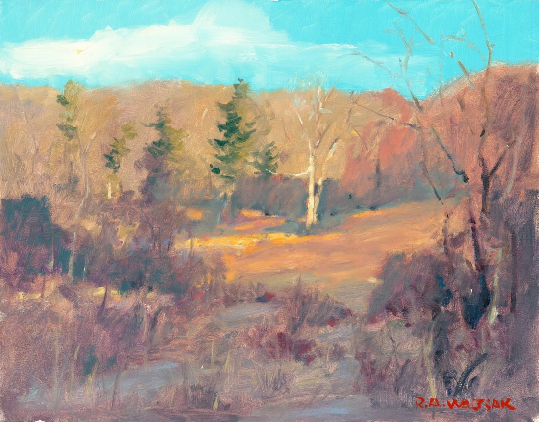 Robert Waltsak (NJ,b 1944) oil painting (1 of 10)