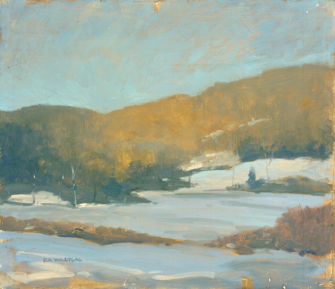 Robert Waltsak (NJ,b 1944) oil painting (1 of 10)
