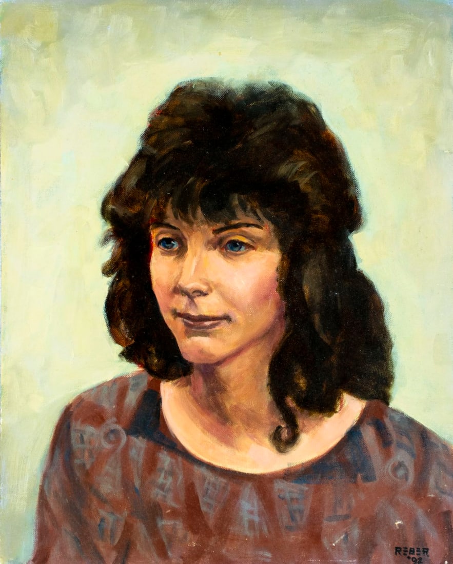 Anne Lindsey Reber (US,20C) oil painting (1 of 12)