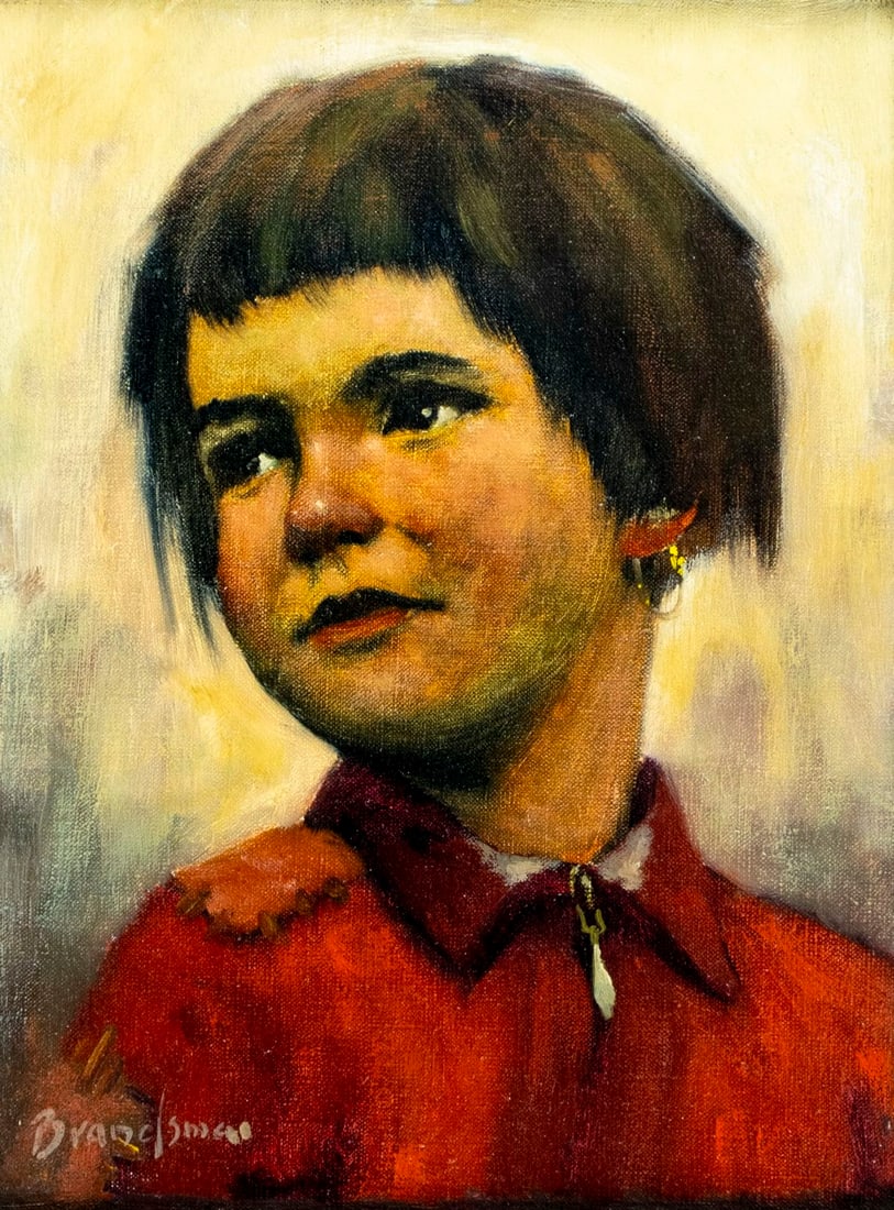 Jeanne Brandsma (Belgium,1902-1992) oil painting (1 of 12)