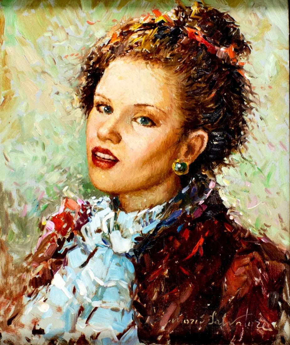 Moris Salvatore (Europe,20C) oil painting (1 of 13)