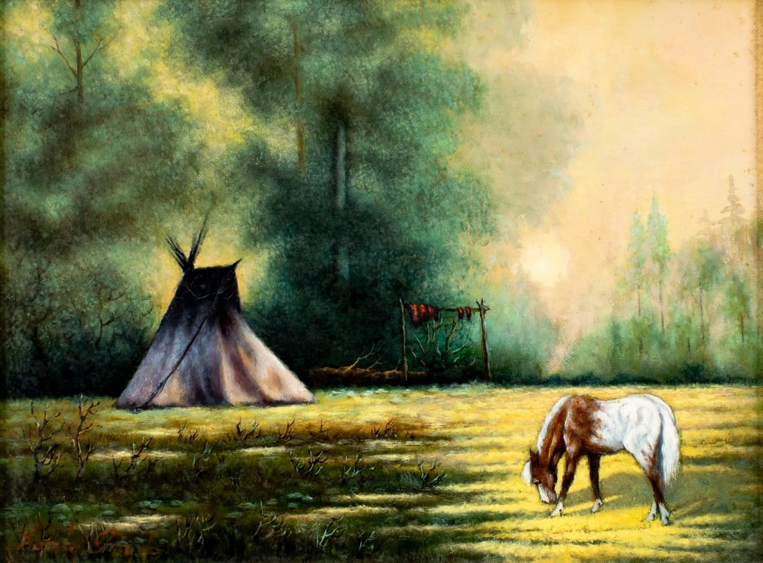 Karoly Forgo (FL,Hungary,1921–2001) oil painting (1 of 13)